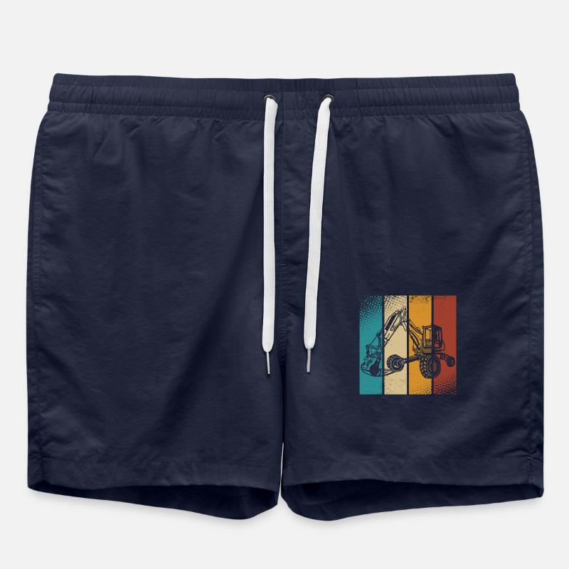 Excavator - Swim Trunks - french navy