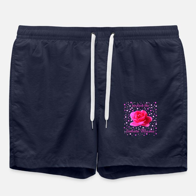 Très chère Maman Rose - Short de bain - bleu marine