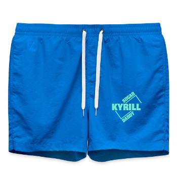 Kyrill als Sugardaddy - Badeshorts - Cobalt blue - Vorne