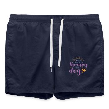 No Therapy - Badeshorts - French Navy - Vorne - AI Model Male 185 light (185cm)