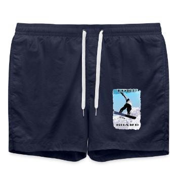 Lord of the Board - Swim Trunks - french navy - Front - AI Model Male 185 light (185cm)