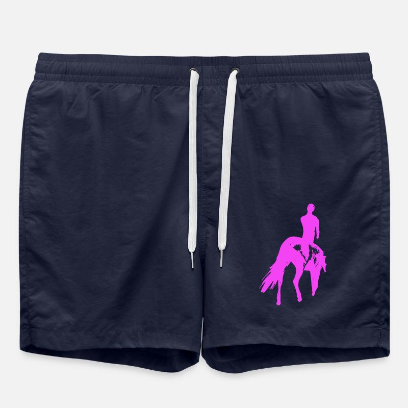 Cheval - Short de bain - bleu marine