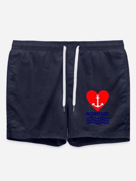 Nordseeliebe - Badeshorts - French Navy