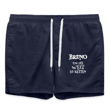 Retter Bruno - Badeshorts - French Navy - Vorne - AI Model Male 185 light (185cm)