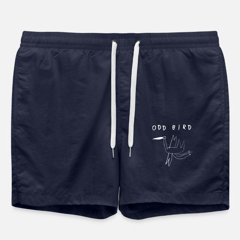 ODD BIRD - Short de bain - bleu marine