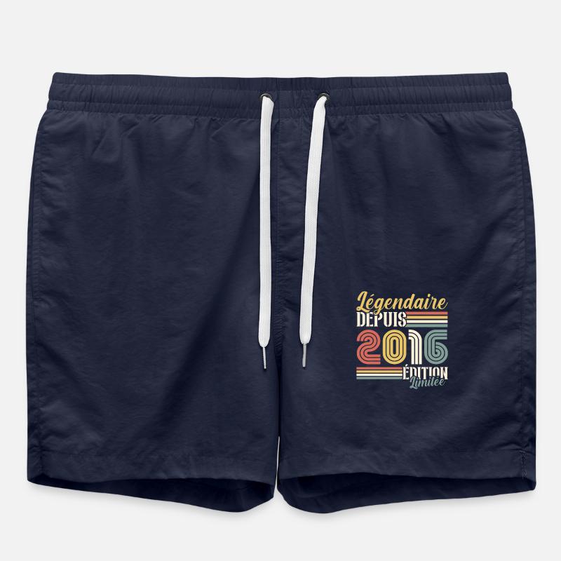 Légendaire Depuis 2016 - Short de bain - bleu marine