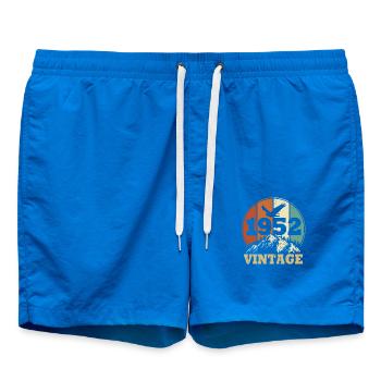 Vintage 1952 - Short de bain - cobalt blue - Devant