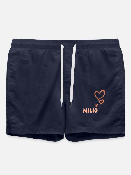 Milio as a given name - Swim Trunks - french navy