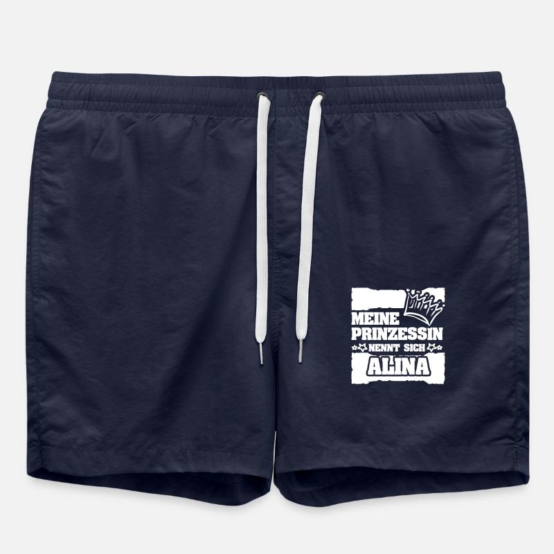 Alina als Mädchenname - Badeshorts - French Navy
