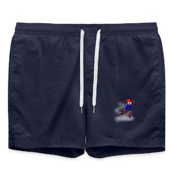 ski de fond - Short de bain - bleu marine - Devant - AI Model Male 185 light (185cm)