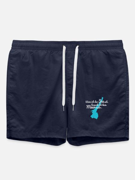 Gardasee Italien - Badeshorts - French Navy