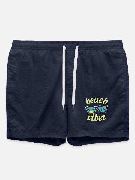 Beach vibez - Badeshorts - French Navy