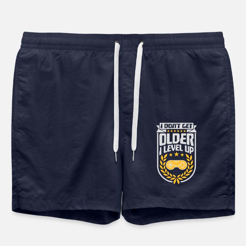 Vieillir - Short de bain - bleu marine