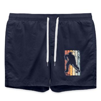 Eishockey Hockey sur glace - Short de bain - bleu marine - Devant - AI Model Male 185 light (185cm)