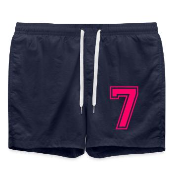 7 - Swim Trunks - french navy - Front - AI Model Male 185 light (185cm)
