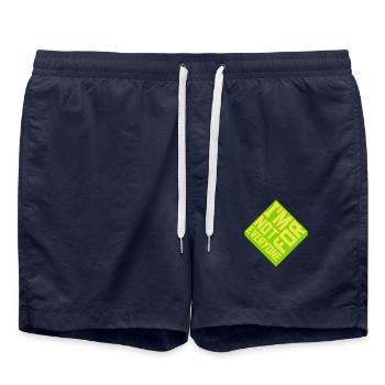 Je ne suis pas pour tout le monde - Short de bain - bleu marine - Devant - AI Model Male 185 light (185cm)