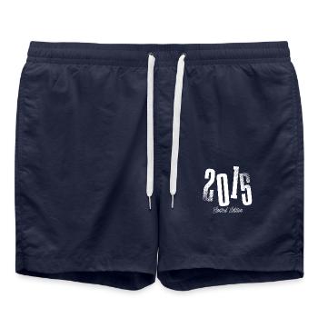 2015 Année de naissance Année de naissance - Short de bain - bleu marine - Devant - AI Model Male 185 light (185cm)