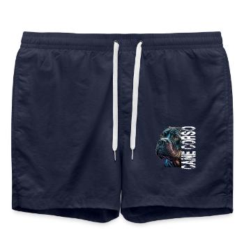 Cane Corso für einen Cane Corso Besitzer - Badeshorts - French Navy - Vorne - AI Model Male 185 light (185cm)