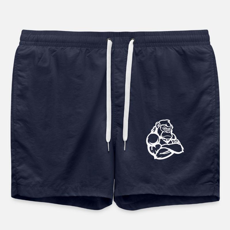 Gorilla Comic - Swim Trunks - french navy