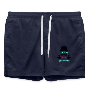 Équipe Groom - Short de bain - bleu marine - Devant - AI Model Male 185 light (185cm)