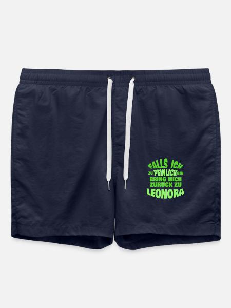 Leonora als Jungesellenabschied - Badeshorts - French Navy