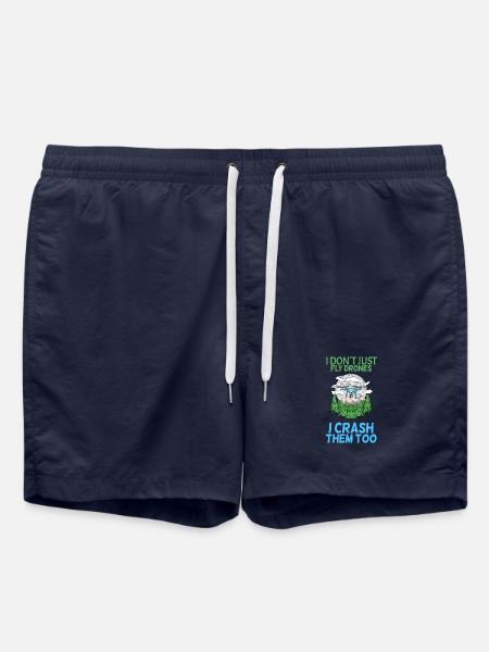 Drohne - Badeshorts - French Navy