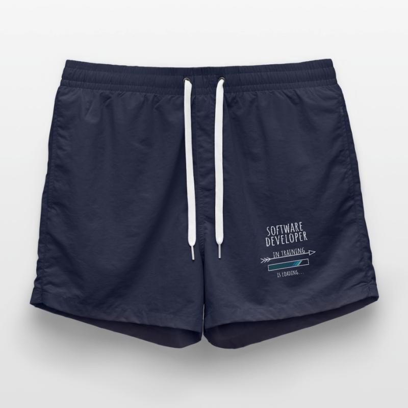 Software Developer in Ausbildung Geschenk Badeshorts