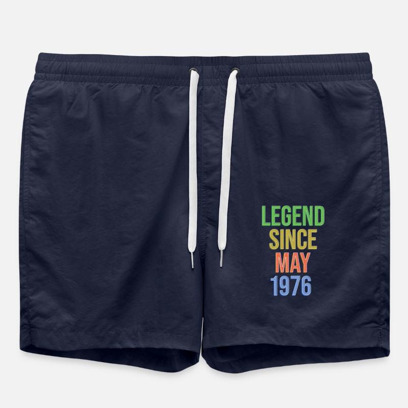 Légende Depuis mai 1976 - Short de bain - bleu marine
