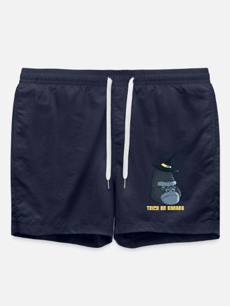Halloween Gorilla 2 - Swim Trunks - french navy