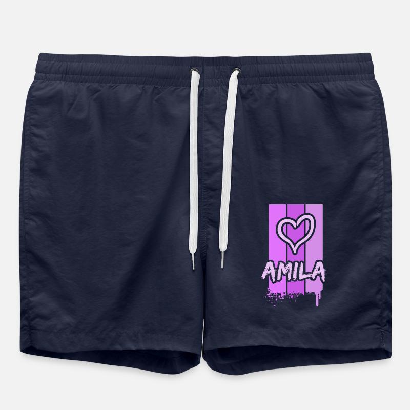 Amila als Amila - Badeshorts - French Navy