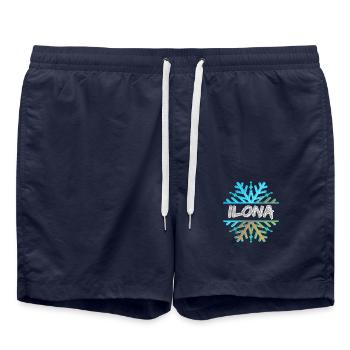 Ilona Ilona - Short de bain - bleu marine - Devant - AI Model Male 185 light (185cm)
