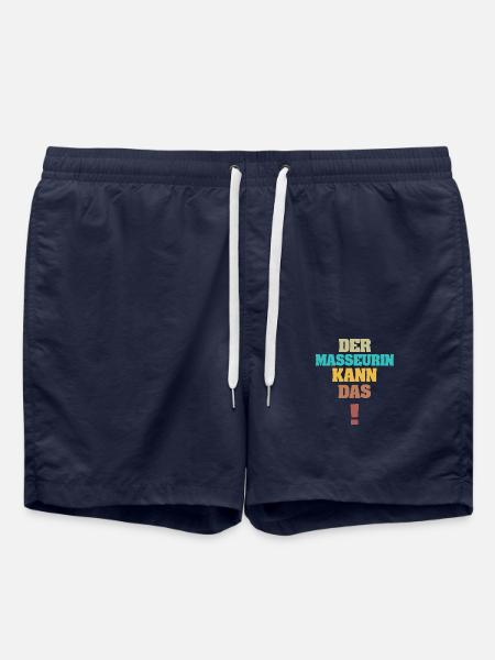 Gift for masseuse - Swim Trunks - french navy