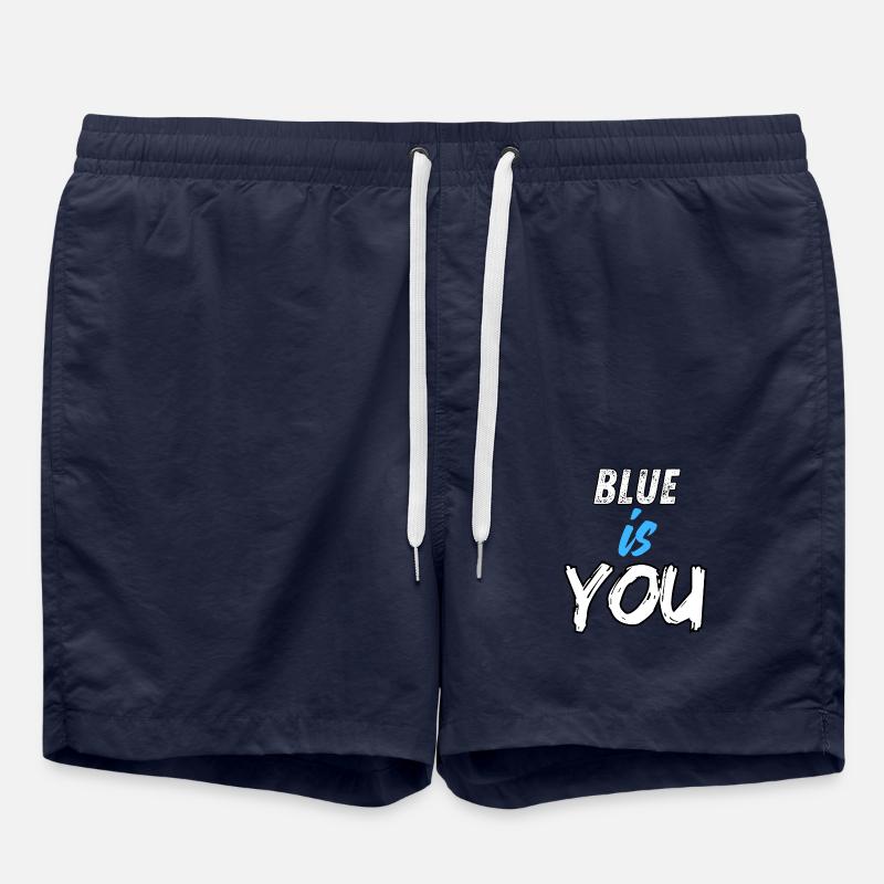 BLUE IS YOU - Swim Trunks - french navy