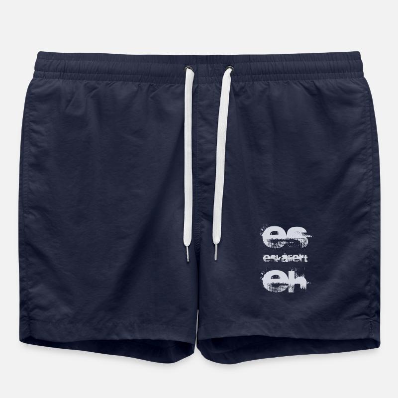 ça s’intensifie de toute façon - Short de bain - bleu marine