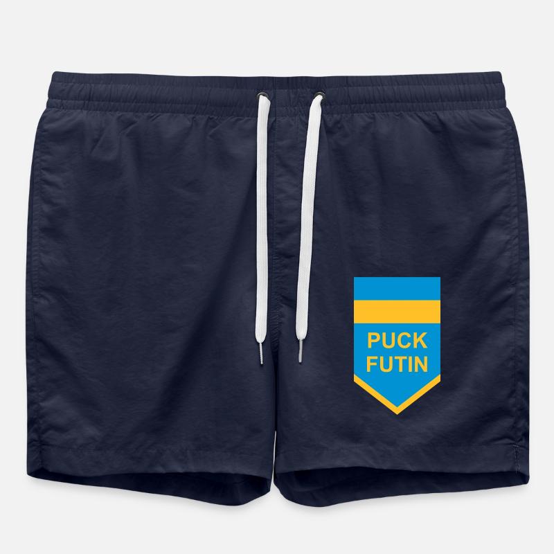 Conception du logo Puck Futin - Short de bain - bleu marine