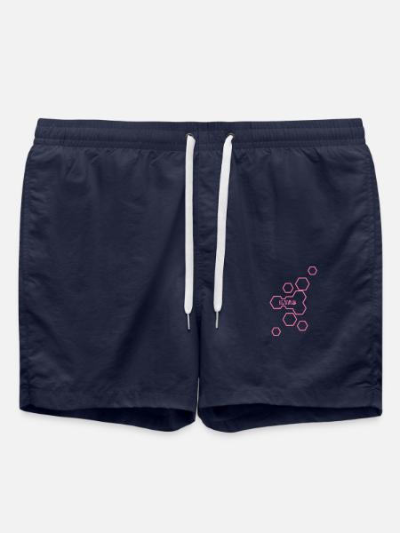 Name Ilyas - Badeshorts - French Navy