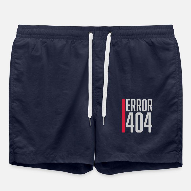 Erreur de code d’erreur 404 - Short de bain - bleu marine