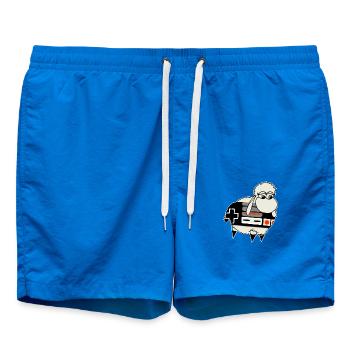 Manette rétro Wolly Sheepling - Short de bain - cobalt blue - Devant