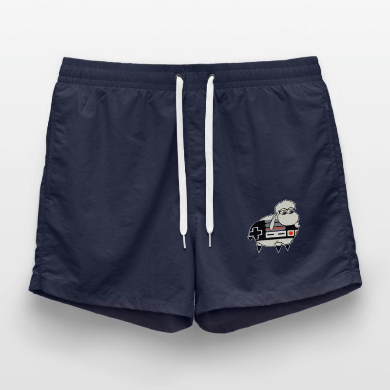 Wolly Sheepling Retro Controller Swim Trunks