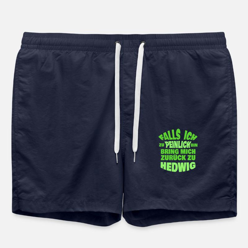 Jungesellenabschied Hedwig - Badeshorts - French Navy
