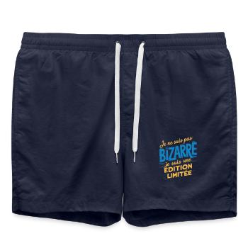 Cadeau Drôle Édition Limitée - Short de bain - bleu marine - Devant - AI Model Male 185 light (185cm)