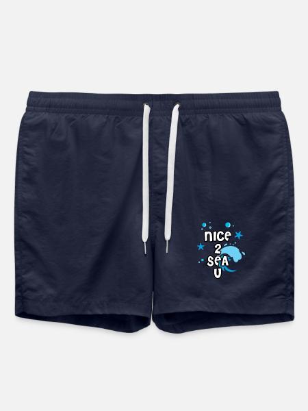 nice2seaU - Badeshorts - French Navy