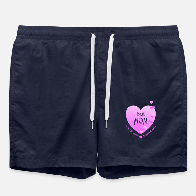 Meilleure Maman Maman Mère - Short de bain - bleu marine
