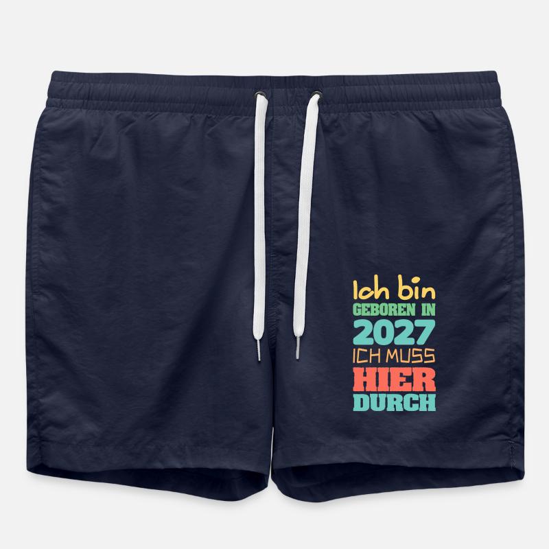 en 2027 - Short de bain - bleu marine