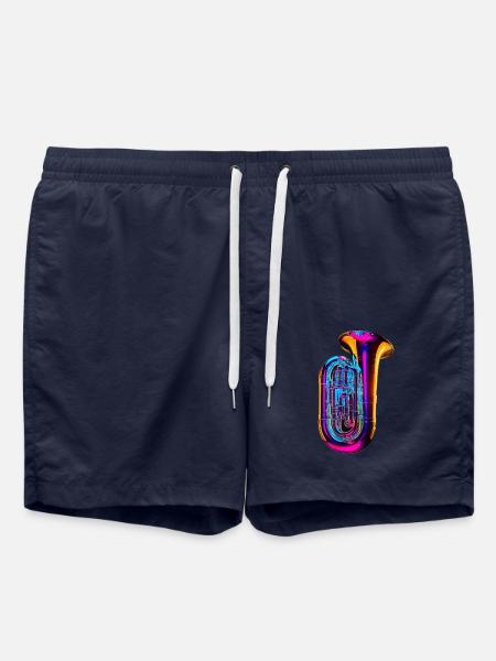Tuba - Swim Trunks - french navy