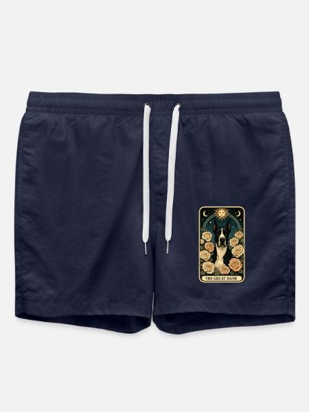 Deutsche Dogge - Badeshorts - French Navy