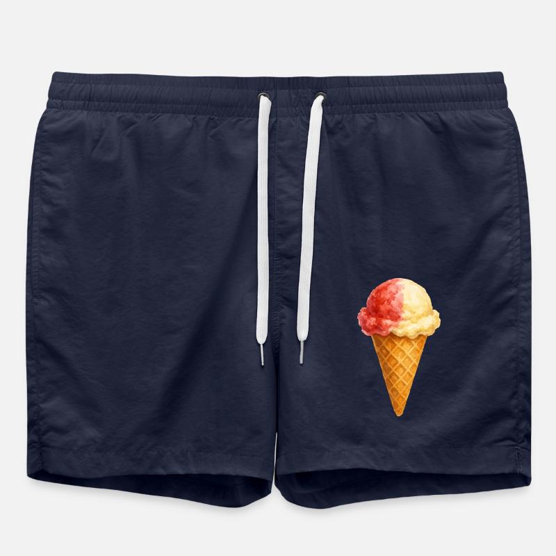 Strawberry Vanilla - Swim Trunks - french navy