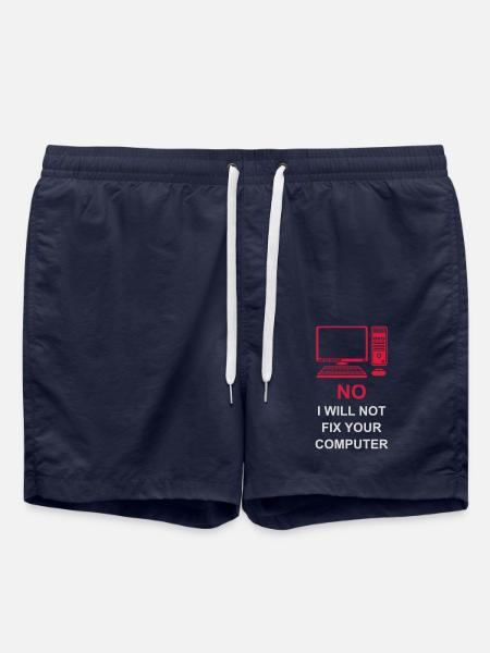 not fix your computer - Swim Trunks - french navy
