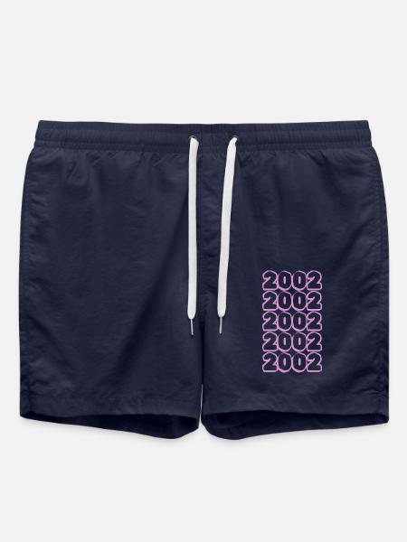 Born in 2002 - Swim Trunks - french navy