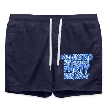 Willemstad Willemstad - Badeshorts - French Navy - Vorne - AI Model Male 185 light (185cm)